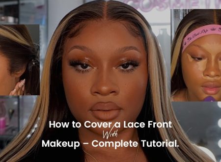 cover lace front with makeup