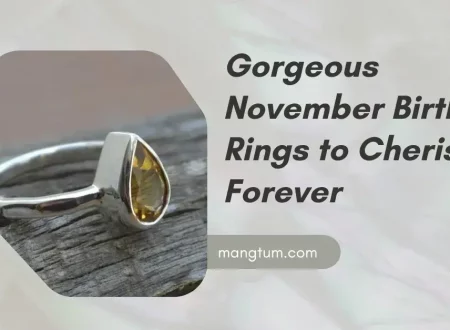 November Birth Ring