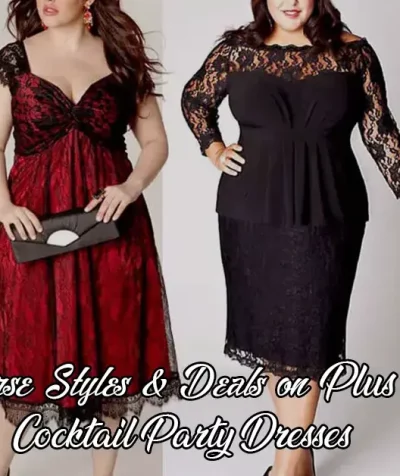 Plus Size Cocktail Party Dresses