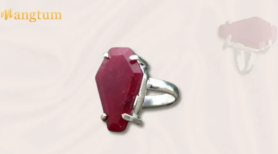 ruby coffin ring