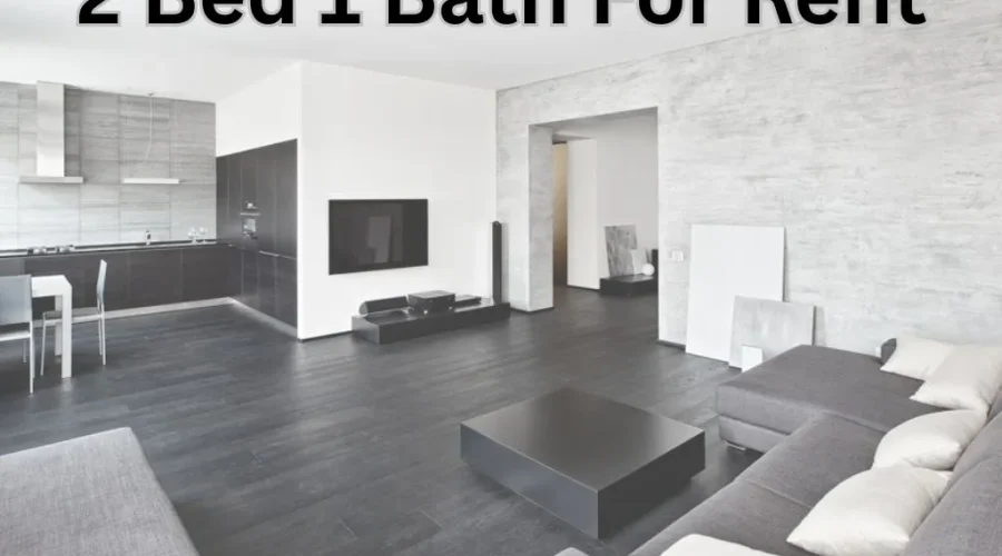 2 bed 1 bath for rent