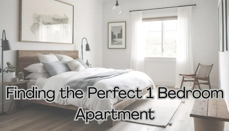 1 bedroom apartment
