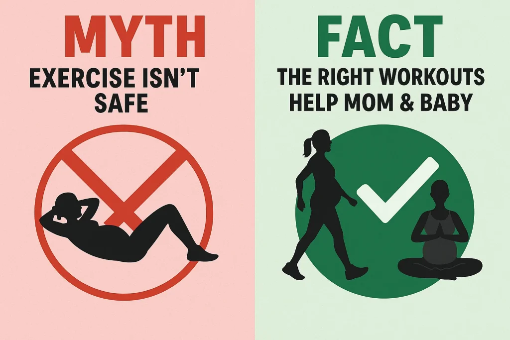 Pregnancy Exercise Myths vs Facts