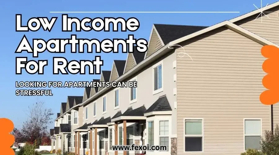 low income apartments for rent