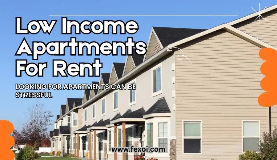 low income apartments for rent