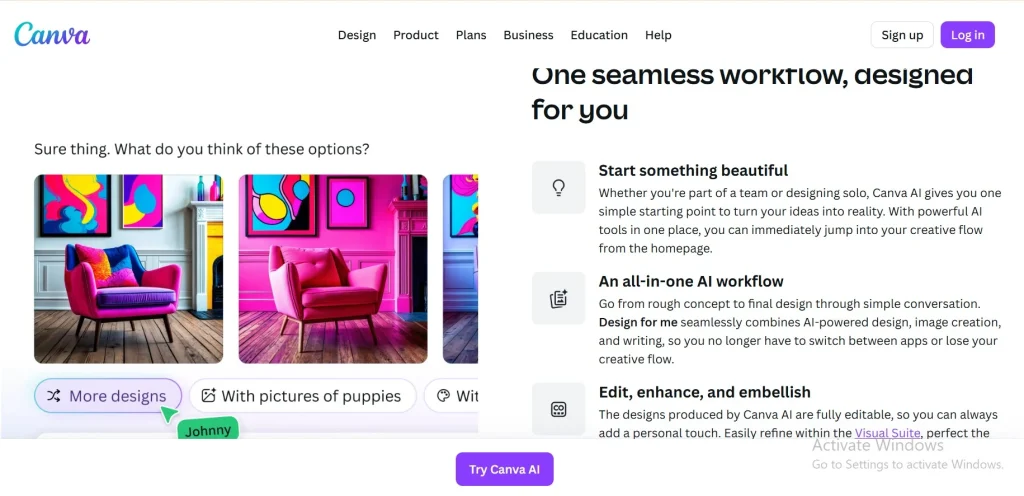 Canva AI: Your all-in-one AI assistant
