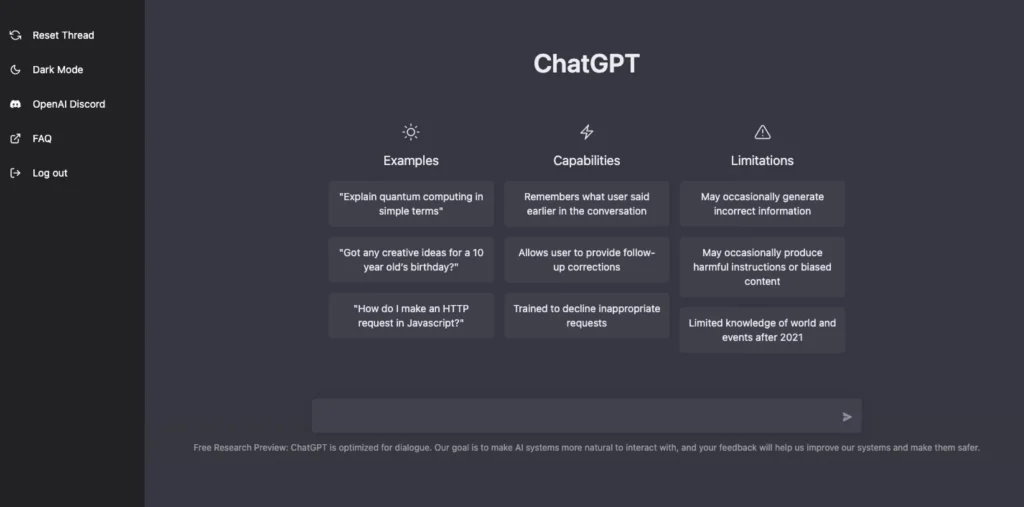ChatGPT helps you get answers, find inspiration and be more productive.