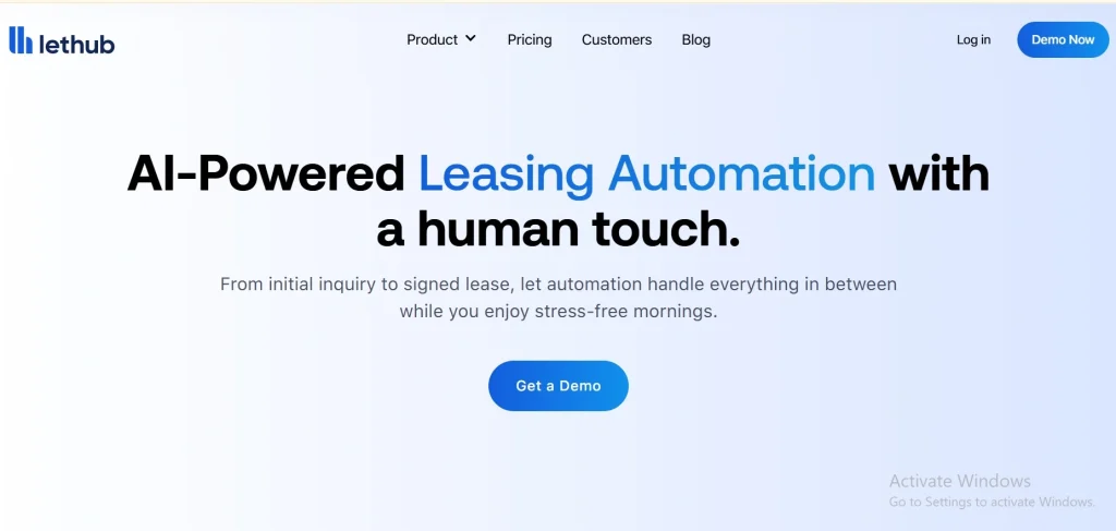 AI-Powered Leasing Automation with a human touch.