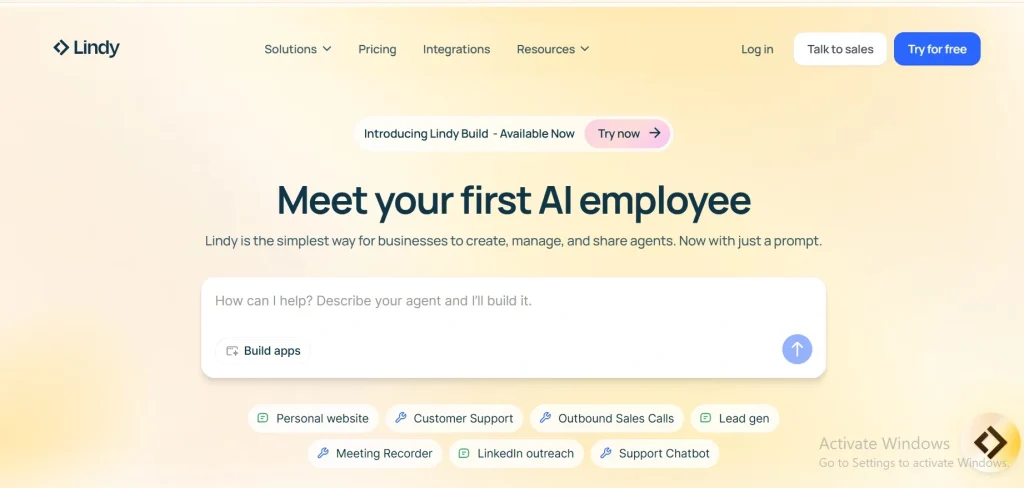 Lindy - Meet your first AI employee