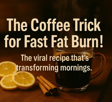 Coffee weight loss recipe with lemon and cinnamon.
