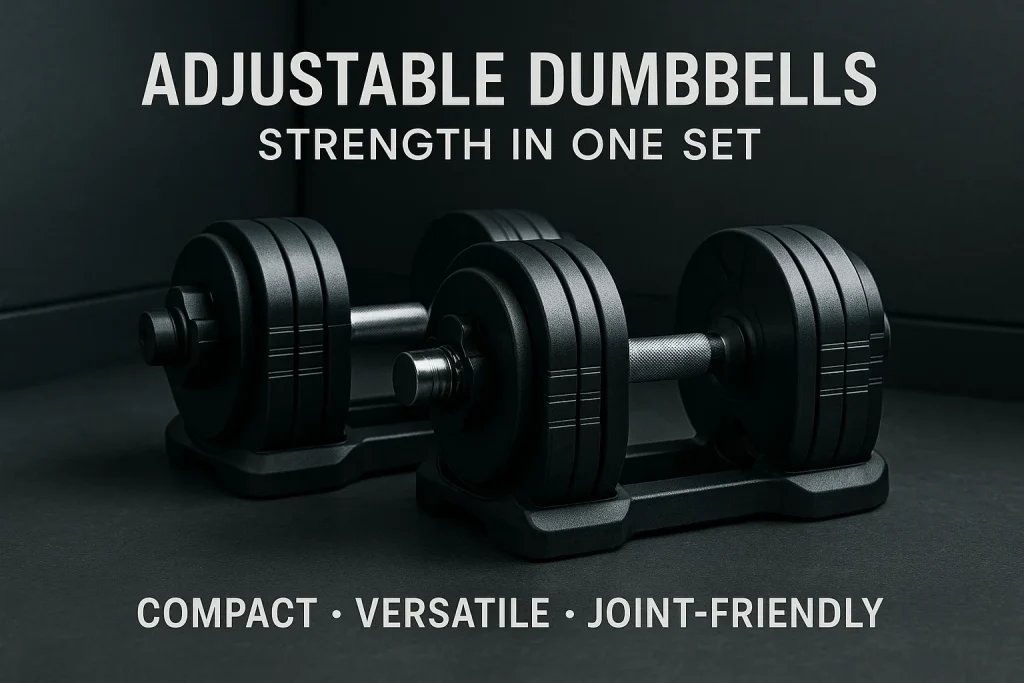 Adjustable Dumbbells – Strength in One Set