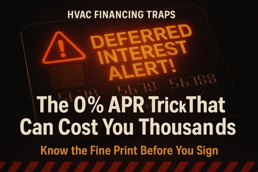 Avoid These HVAC Financing Traps