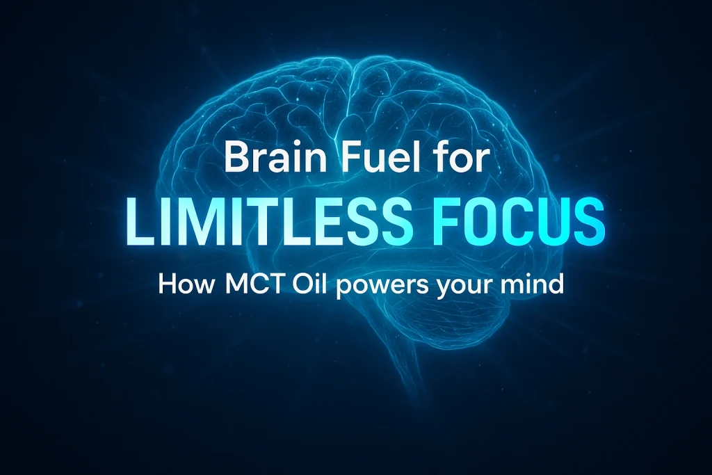 Brain Fuel for Limitless Focus How MCT Oil powers your mind.