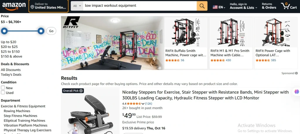 Buy Low-Impact Exercise Machines