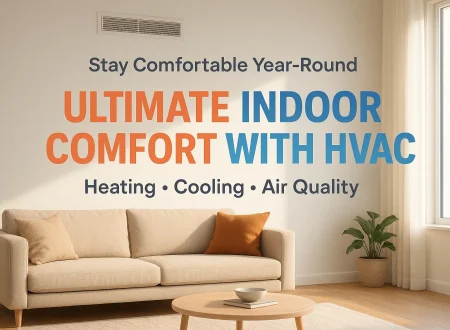 Modern living room with HVAC vent and cozy sunlight promoting indoor comfort and explaining what does HVAC stand for.