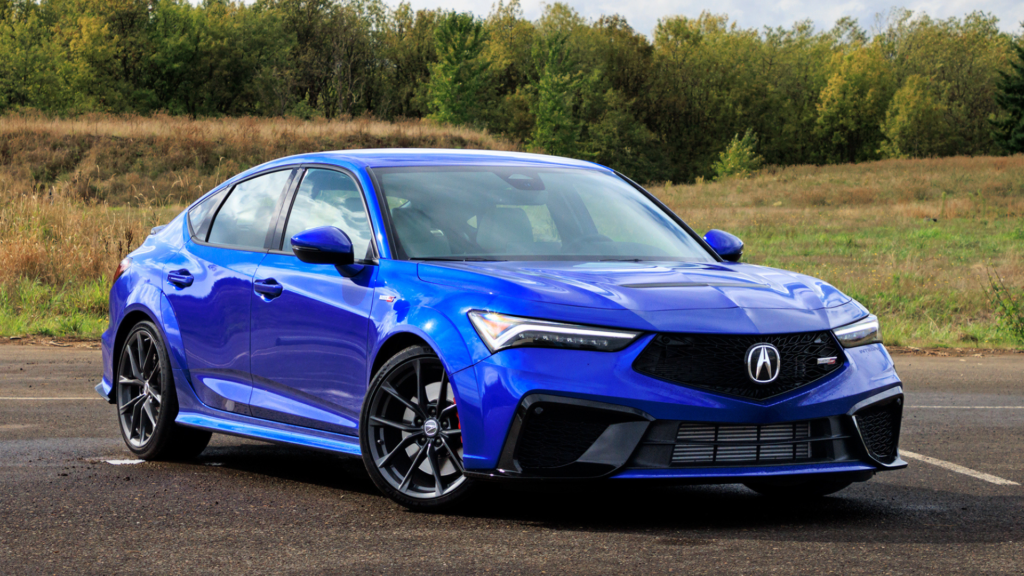 10 Cheap Luxury Cars Acura Integra front view