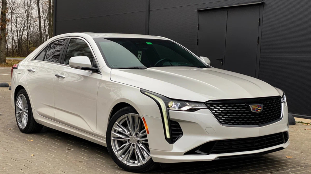 10 Cheap Luxury Cars Cadillac CT4 sporty sedan