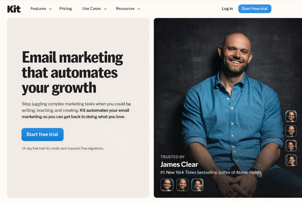 Email Markting Tools 2026 dashboard showing automated email campaigns, growth analytics, and marketing automation platform interface.